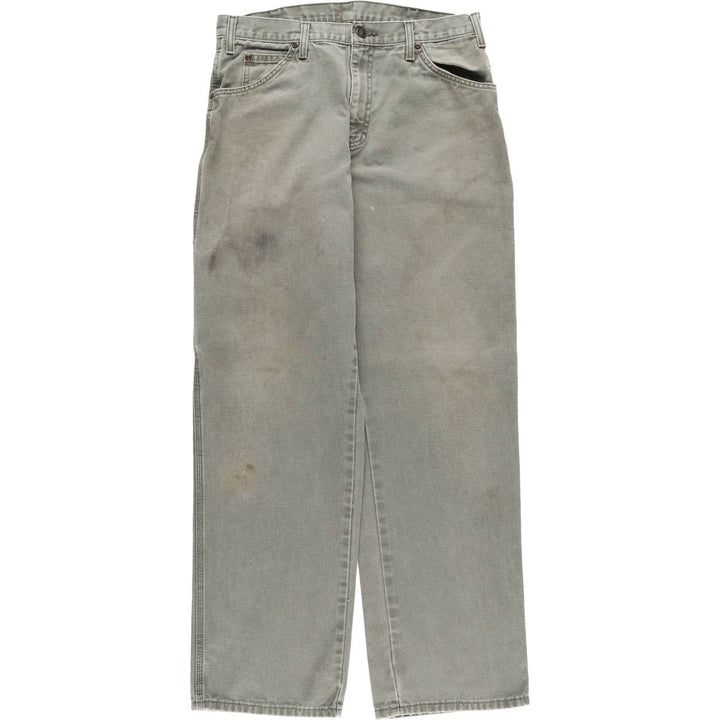 Dickies Duck Painter Pants Men's W32 equivalent cotton gray type Vintage Second Hand