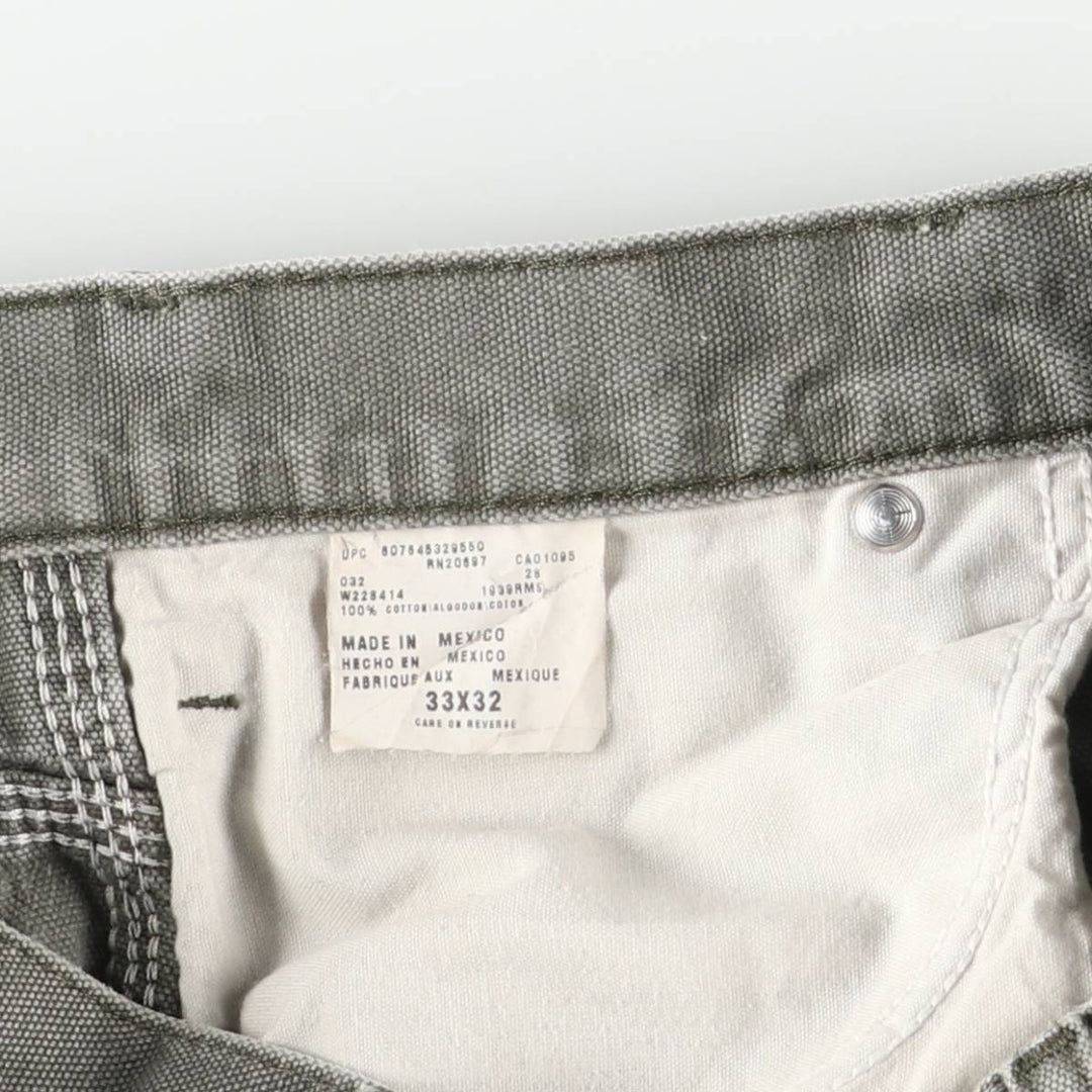 Dickies Duck Painter Pants Men's W32 equivalent cotton gray type Vintage Second Hand