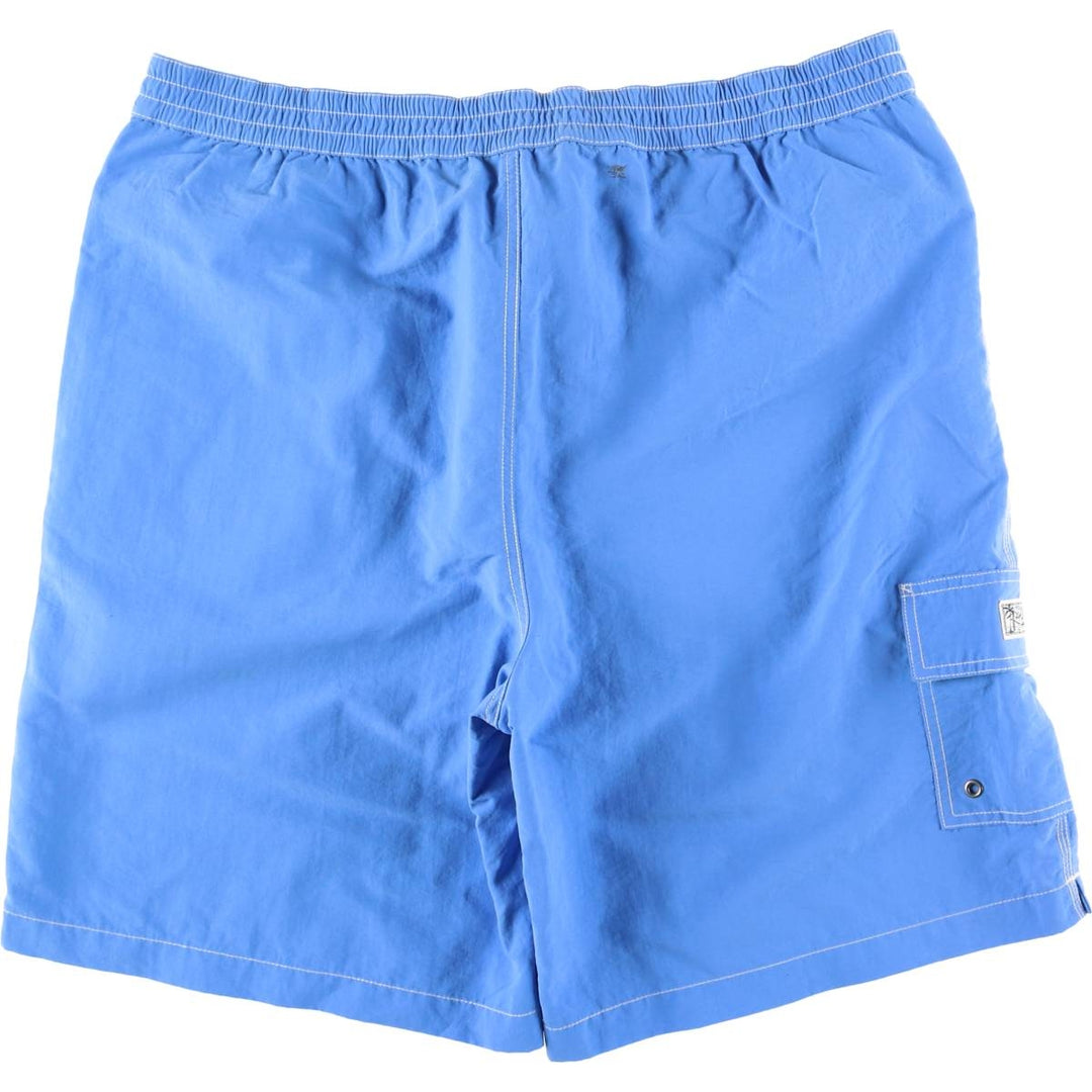 Ralph Lauren POLO by Ralph Lauren swim shorts, men's size XL Nylon Blue type light blue Vintage Second Hand