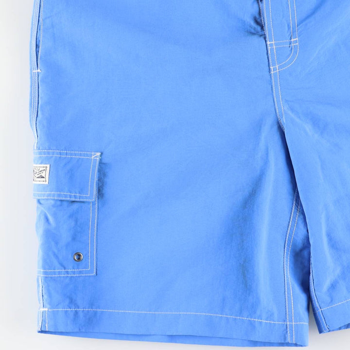Ralph Lauren POLO by Ralph Lauren swim shorts, men's size XL Nylon Blue type light blue Vintage Second Hand