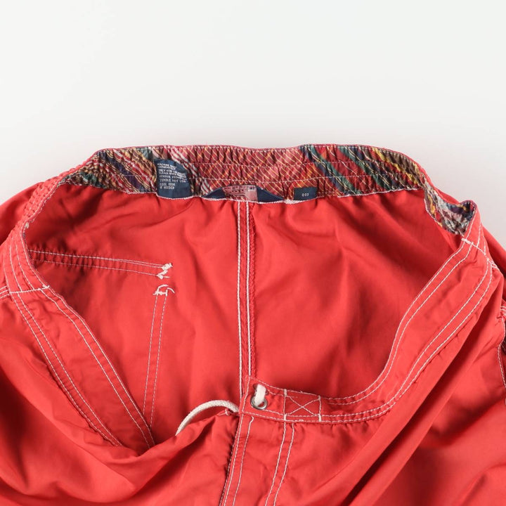 Ralph Lauren POLO by Ralph Lauren swim shorts, men's size L polyester red type Vintage Second Hand