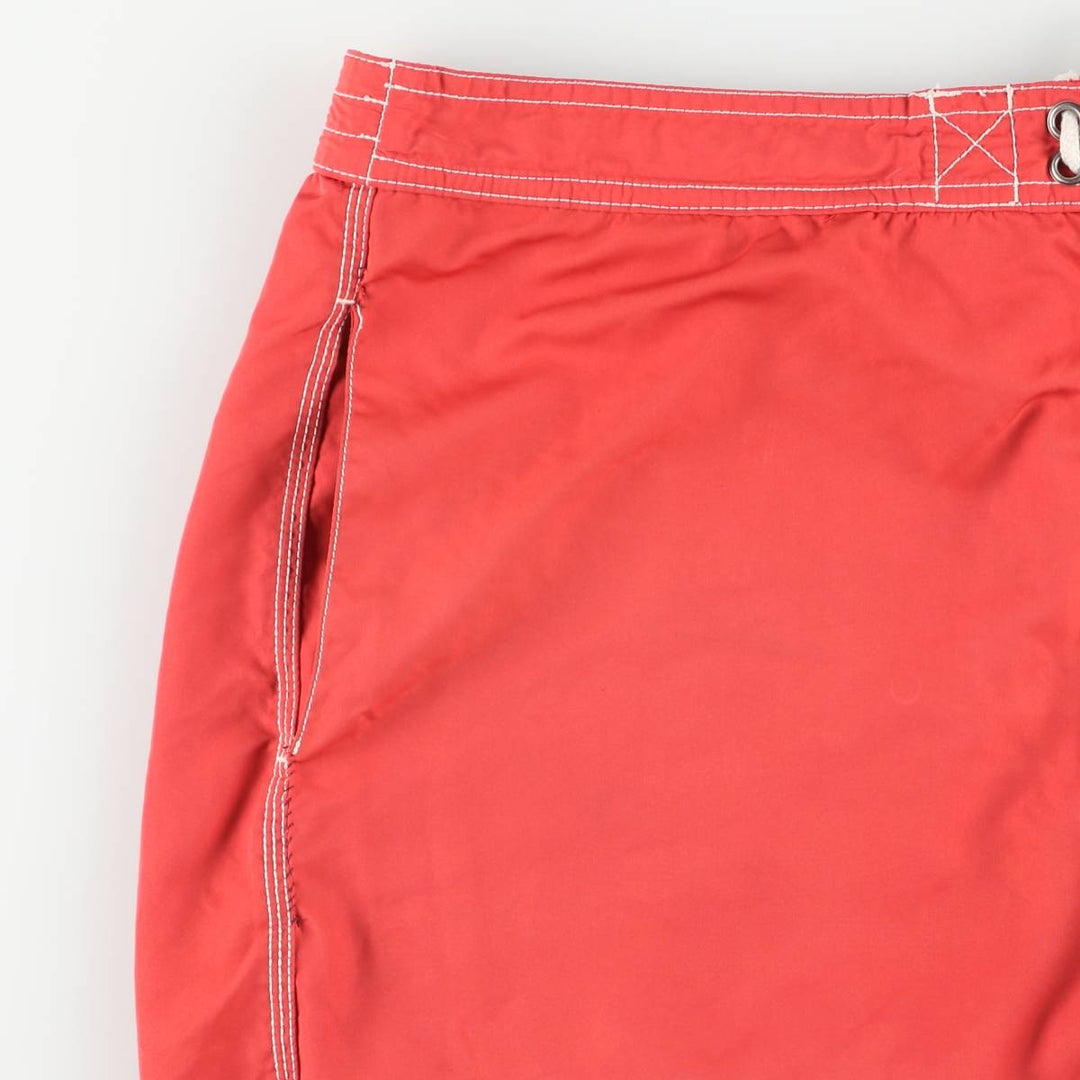 Ralph Lauren POLO by Ralph Lauren swim shorts, men's size L polyester red type Vintage Second Hand
