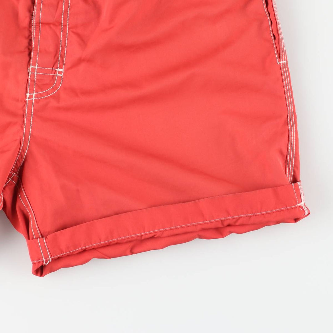 Ralph Lauren POLO by Ralph Lauren swim shorts, men's size L polyester red type Vintage Second Hand