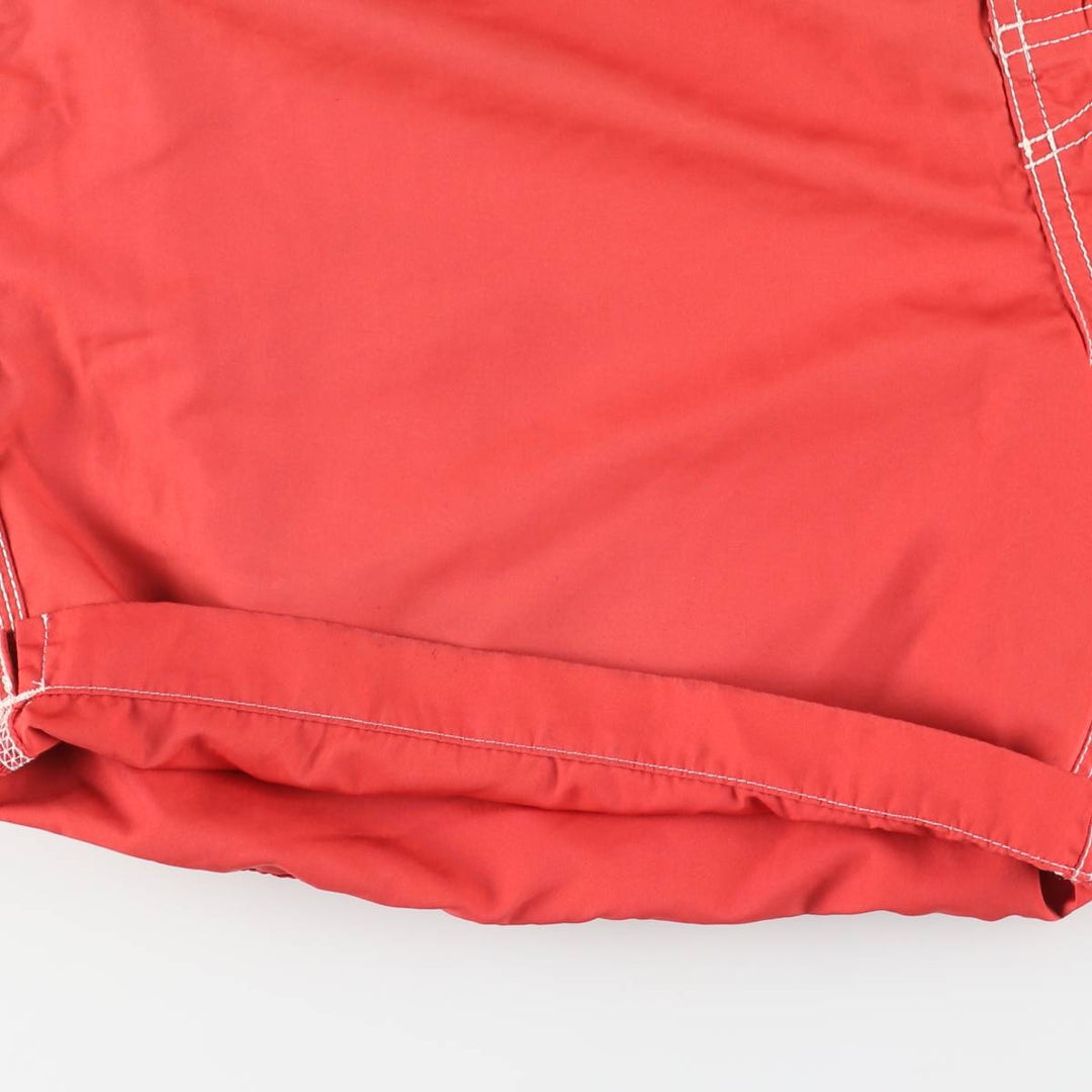 Ralph Lauren POLO by Ralph Lauren swim shorts, men's size L polyester red type Vintage Second Hand