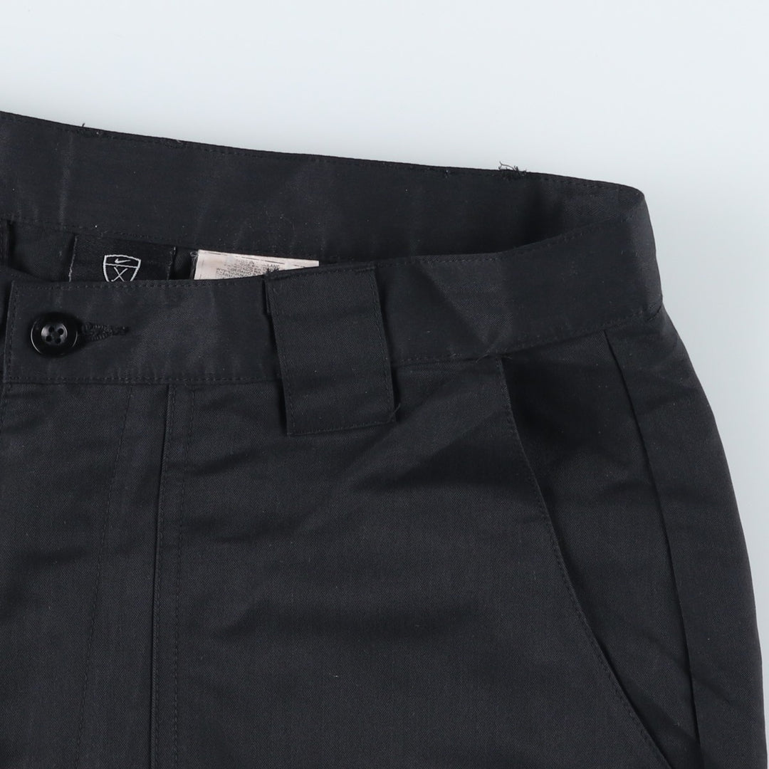 Nike Golf Chino Shorts, Men's Size Medium polyester black type Vintage Second Hand
