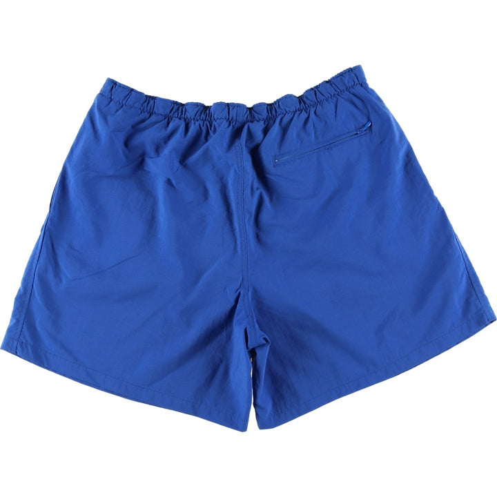 Columbia swim shorts, men's size L Nylon blue type Vintage Second Hand