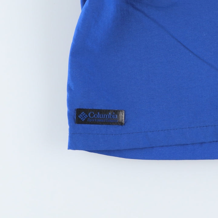 Columbia swim shorts, men's size L Nylon blue type Vintage Second Hand