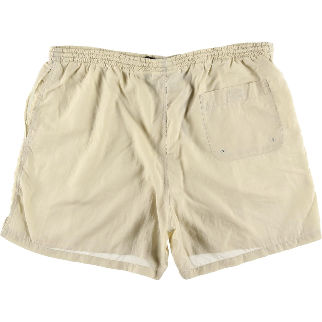 Columbia swim shorts, men's size L Nylon Beige type Vintage Second Hand