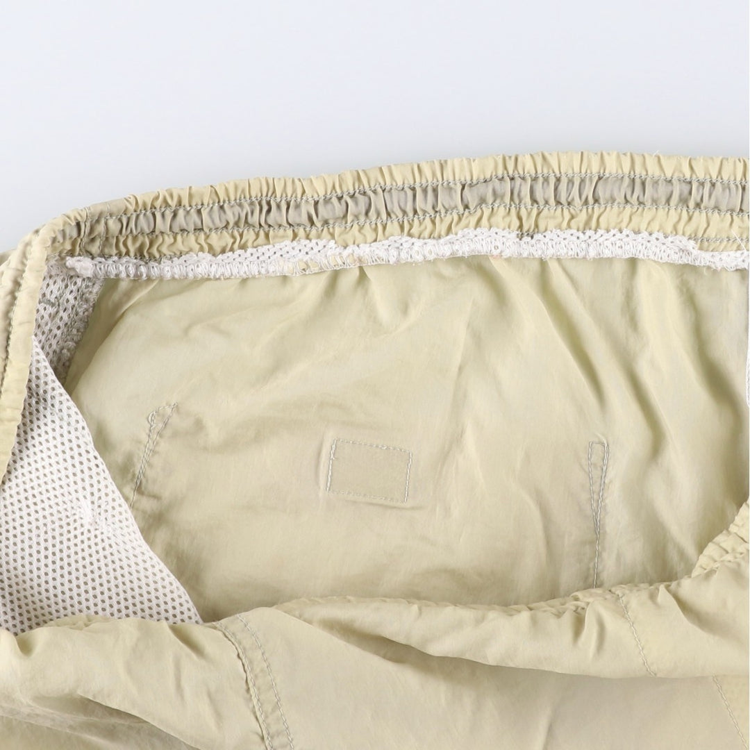 Columbia swim shorts, men's size L Nylon Beige type Vintage Second Hand