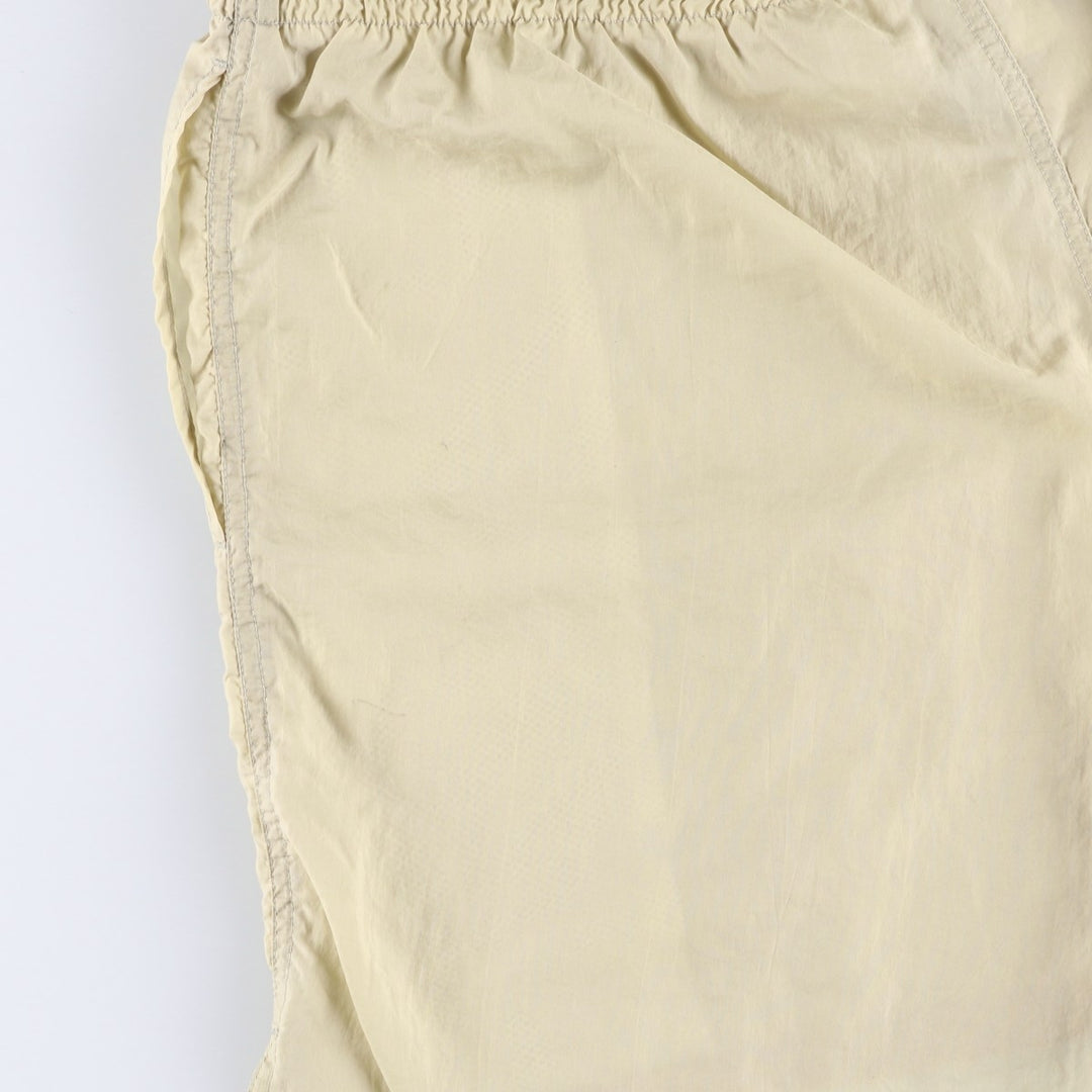 Columbia swim shorts, men's size L Nylon Beige type Vintage Second Hand