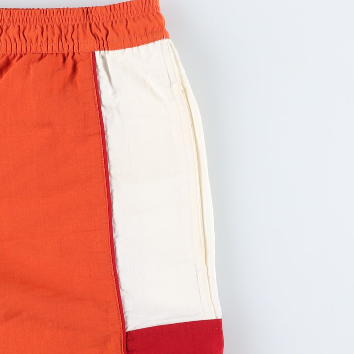 Ralph Lauren CHAPS swim shorts, men's size XL Nylon orange type Vintage Second Hand