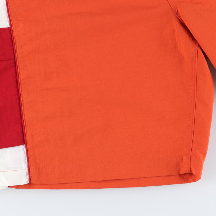 Ralph Lauren CHAPS swim shorts, men's size XL Nylon orange type Vintage Second Hand