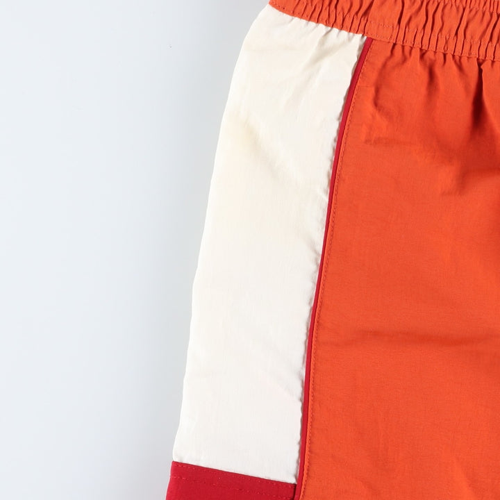 Ralph Lauren CHAPS swim shorts, men's size XL Nylon orange type Vintage Second Hand