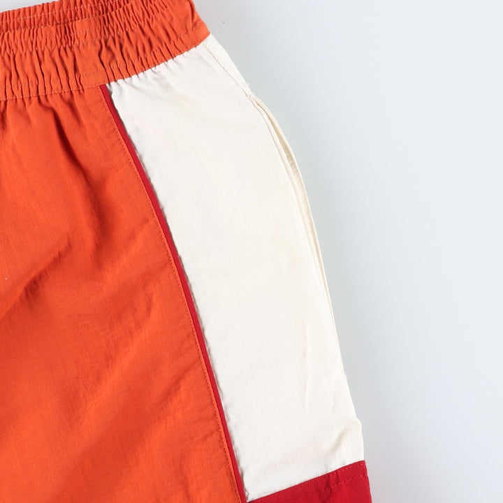Ralph Lauren CHAPS swim shorts, men's size XL Nylon orange type Vintage Second Hand