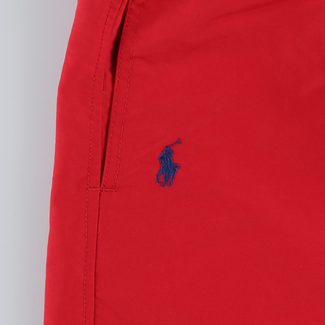 Ralph Lauren POLO RALPH LAUREN all-over print swim shorts, men's size XL Nylon red type Vintage Second Hand