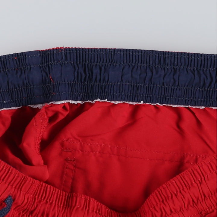 Ralph Lauren POLO RALPH LAUREN all-over print swim shorts, men's size XL Nylon red type Vintage Second Hand