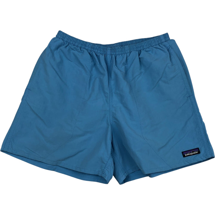Patagonia 57022SP23 Swim Shorts, Men's Size Medium polyester Blue type light blue Vintage Second Hand