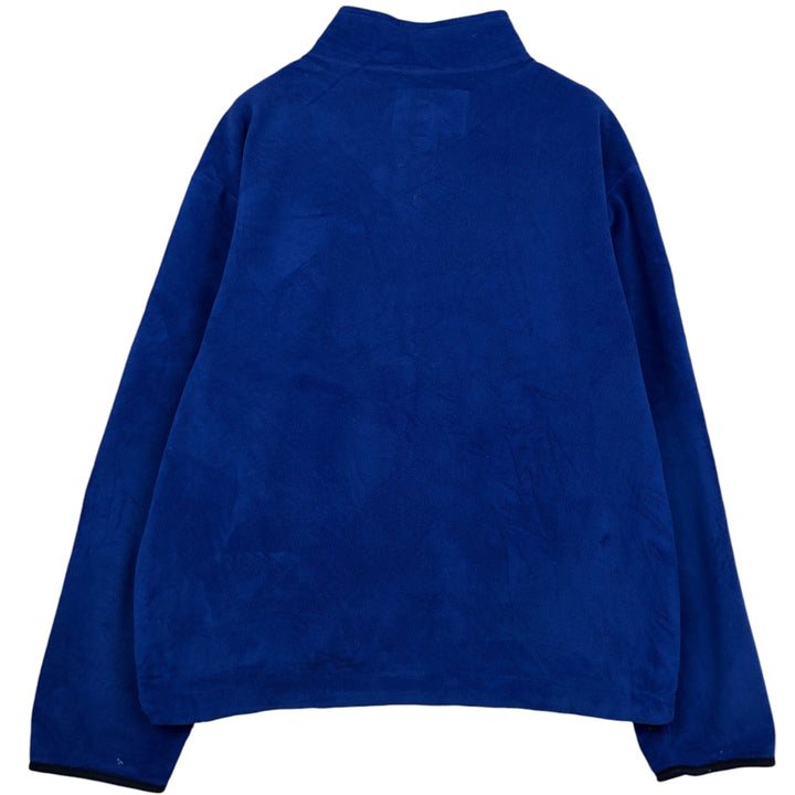 Ralph Lauren POLO SPORT Men's Fleece Jacket, Size XXL polyester blue type Vintage Second Hand