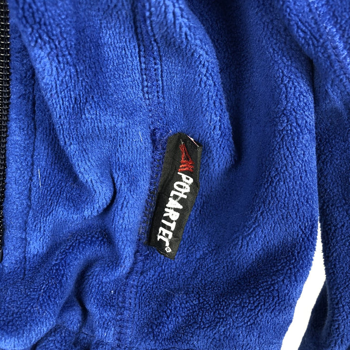 Ralph Lauren POLO SPORT Men's Fleece Jacket, Size XXL polyester blue type Vintage Second Hand