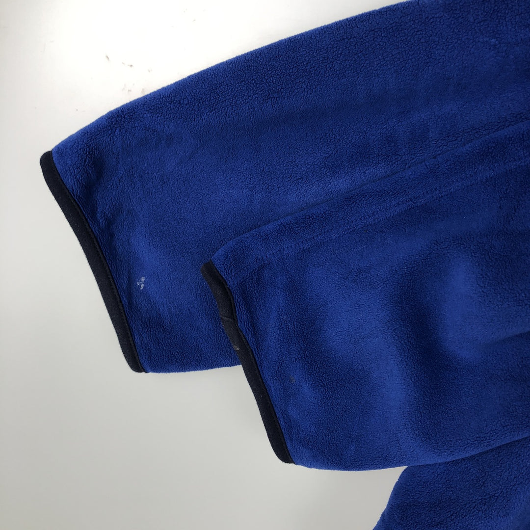 Ralph Lauren POLO SPORT Men's Fleece Jacket, Size XXL polyester blue type Vintage Second Hand