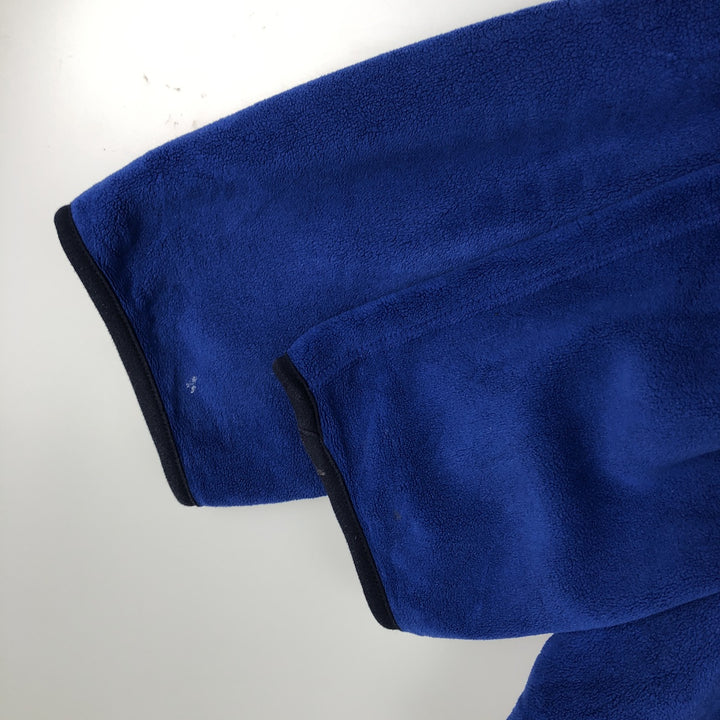 Ralph Lauren POLO SPORT Men's Fleece Jacket, Size XXL polyester blue type Vintage Second Hand