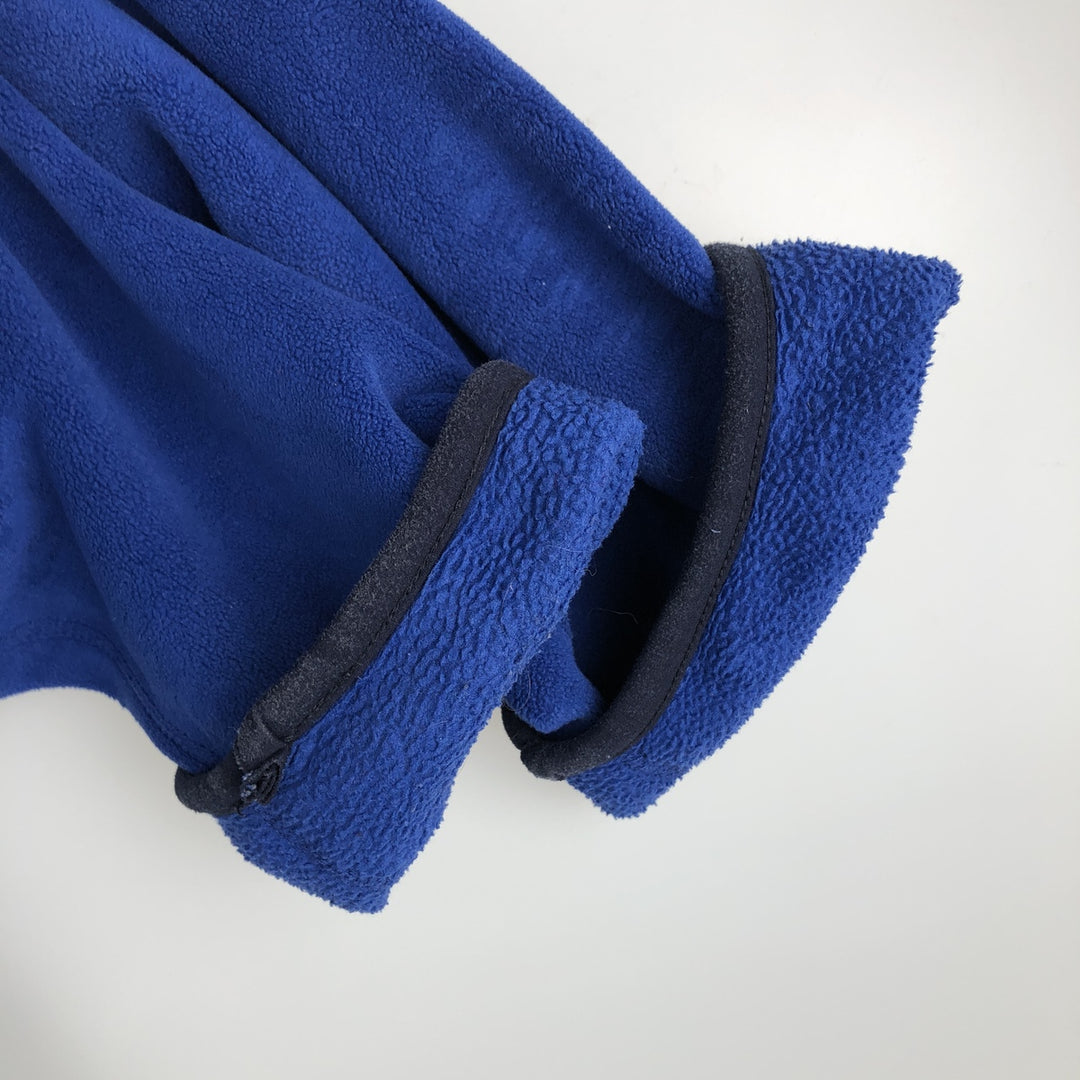 Ralph Lauren POLO SPORT Men's Fleece Jacket, Size XXL polyester blue type Vintage Second Hand