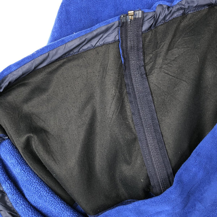 Ralph Lauren POLO SPORT Men's Fleece Jacket, Size XXL polyester blue type Vintage Second Hand