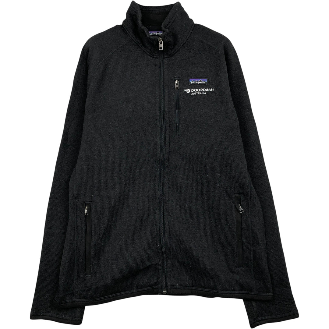 Patagonia Better Sweater Jacket 25528FA21 Fleece Jacket, Men's Size Medium recycled polyester black type Vintage Second Hand