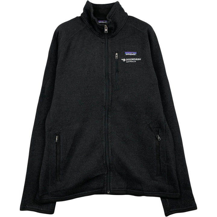 Patagonia Better Sweater Jacket 25528FA21 Fleece Jacket, Men's Size Medium recycled polyester black type Vintage Second Hand