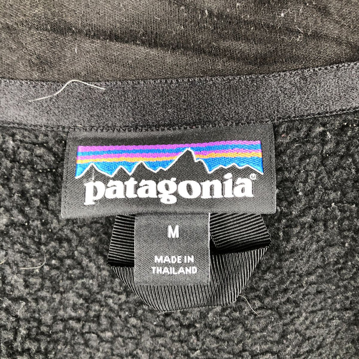 Patagonia Better Sweater Jacket 25528FA21 Fleece Jacket, Men's Size Medium recycled polyester black type Vintage Second Hand