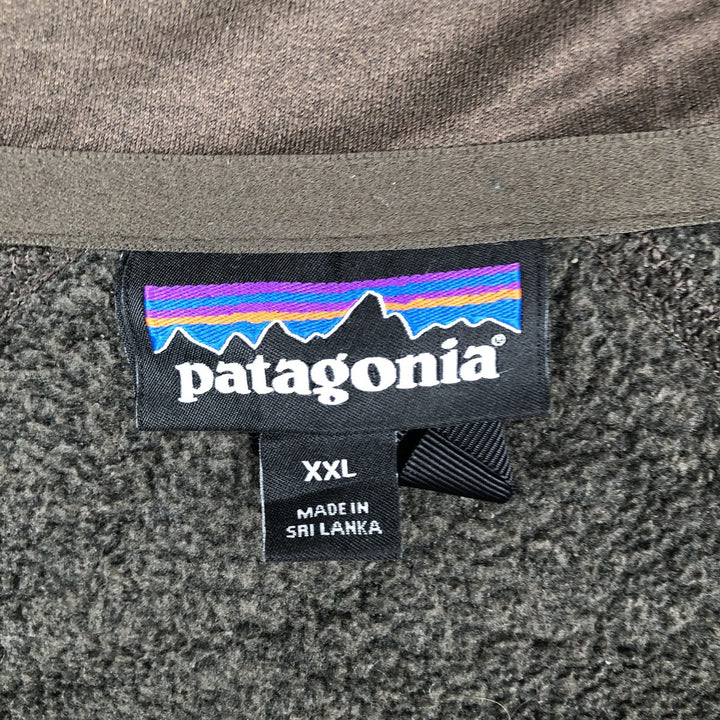 Patagonia Better Sweater Jacket 25527FA15 Fleece Jacket, Men's XXL polyester brown type Vintage Second Hand