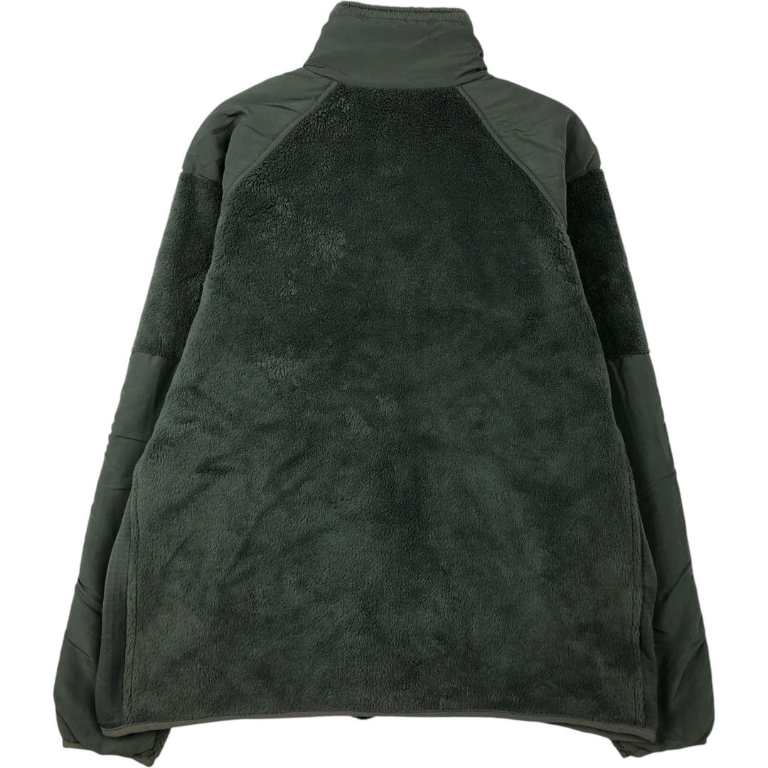 PECKHAM ECWCS GEN3 LEVEL3 Military Fleece Jacket, MEDIUM-LONG, Men's Size M unclear Khaki type Vintage Second Hand