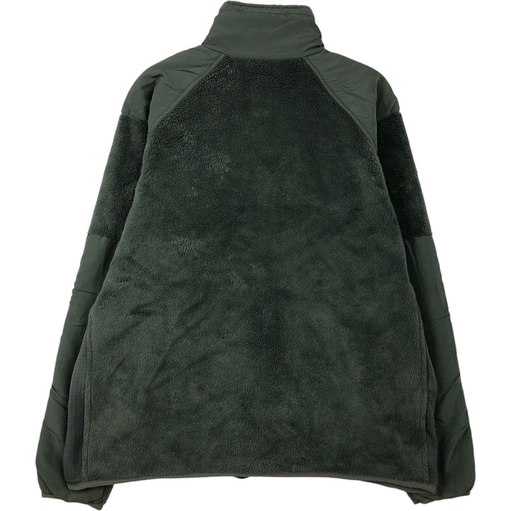 PECKHAM ECWCS GEN3 LEVEL3 Military Fleece Jacket, MEDIUM-LONG, Men's Size M unclear Khaki type Vintage Second Hand