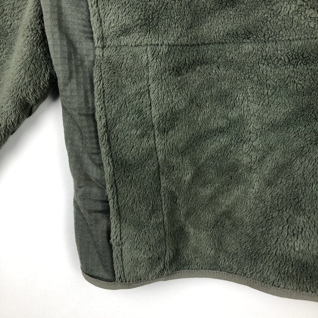 PECKHAM ECWCS GEN3 LEVEL3 Military Fleece Jacket, MEDIUM-LONG, Men's Size M unclear Khaki type Vintage Second Hand