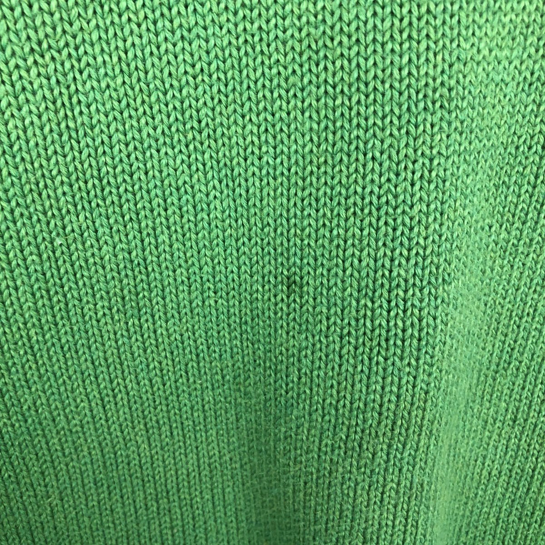 Ralph Lauren POLO by Ralph Lauren Cotton Knit Sweater Men's XL cotton green type Vintage Second Hand
