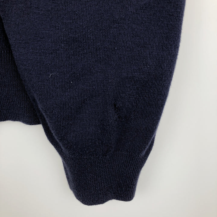 Ralph Lauren POLO by Ralph Lauren Pima Cotton Knit Sweater, Men's XL Pima Cotton navy blue type Vintage Second Hand
