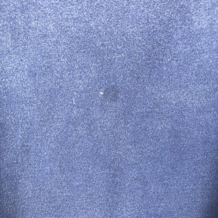 Vintage 90'S Oneita PowerPro Print T-Shirt, Made in USA, Men's Size L cotton navy blue type Vintage Second Hand