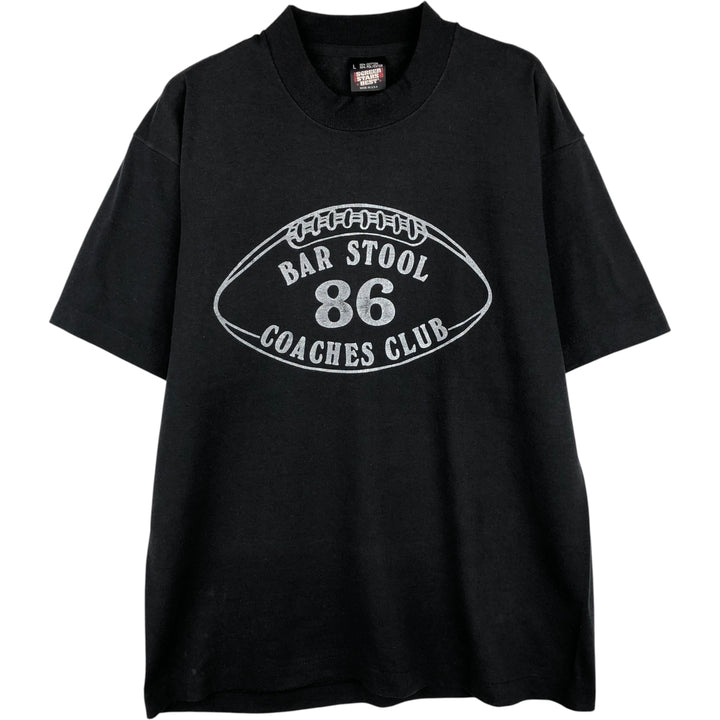 90'S SCREEN STARS Printed T-shirt Made in USA Men's L Vintage cotton black type Vintage Second Hand
