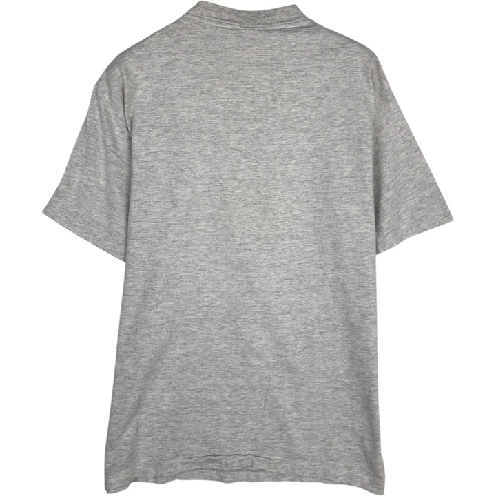 Vintage 90'S SIGNAL SPORTS message print T-shirt, men's size XL unclear white type Vintage Second Hand
