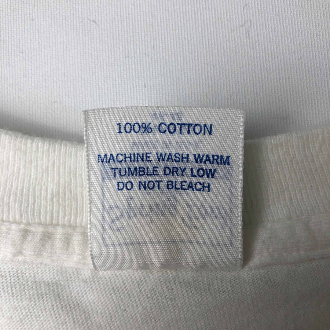 Vintage 1980'S Spring Ford Classic Print T-Shirt, Made in USA, Men's XL cotton white type Vintage Second Hand