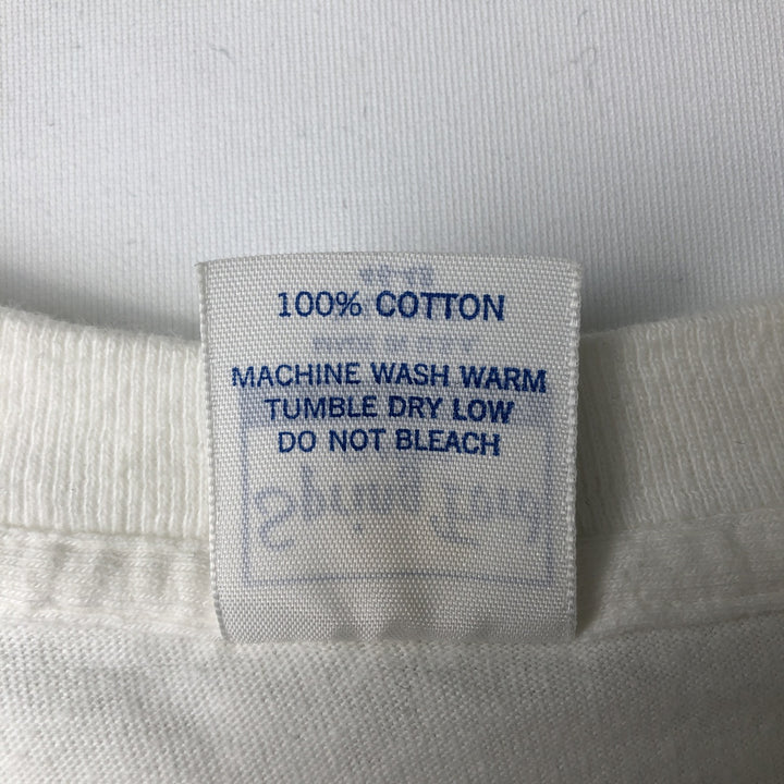Vintage 1980'S Spring Ford Classic Print T-Shirt, Made in USA, Men's XL cotton white type Vintage Second Hand
