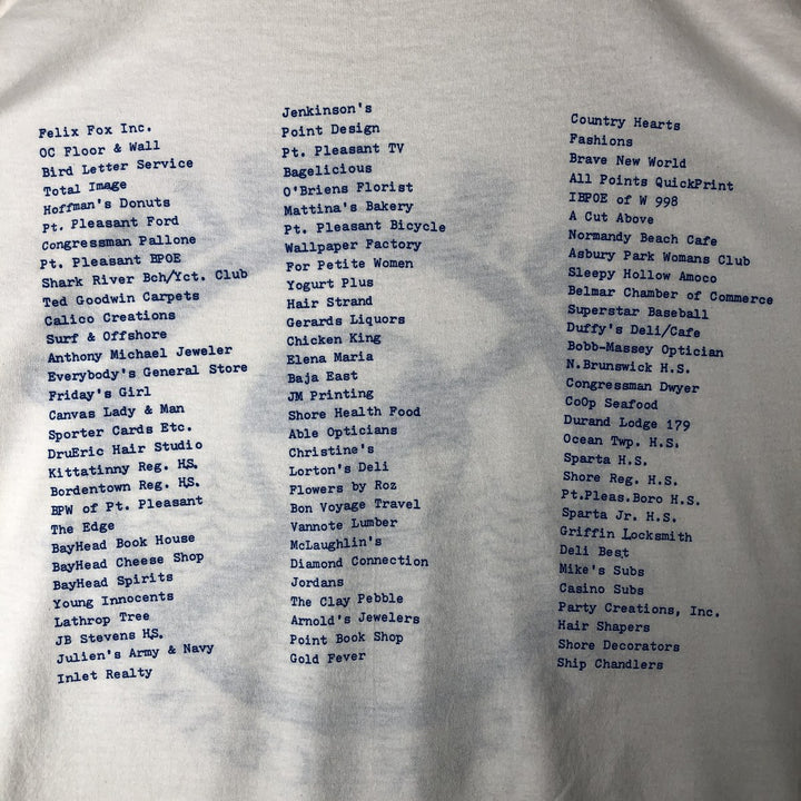 Vintage 1980'S Screen Stars print T-shirt, Made in USA, Men's XL cotton white type Vintage Second Hand