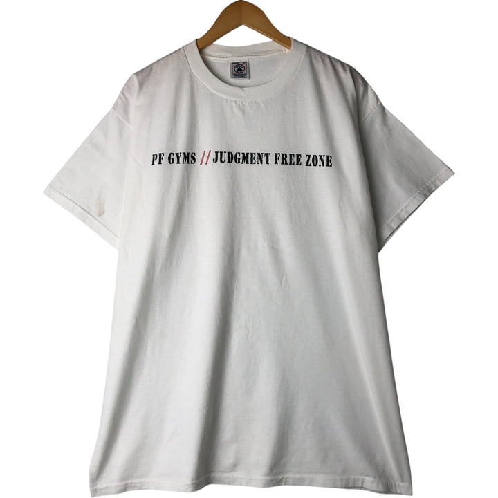 Vintage 90'S Delta DELTA Message Print T-Shirt, Men's XL cotton white type Vintage Second Hand