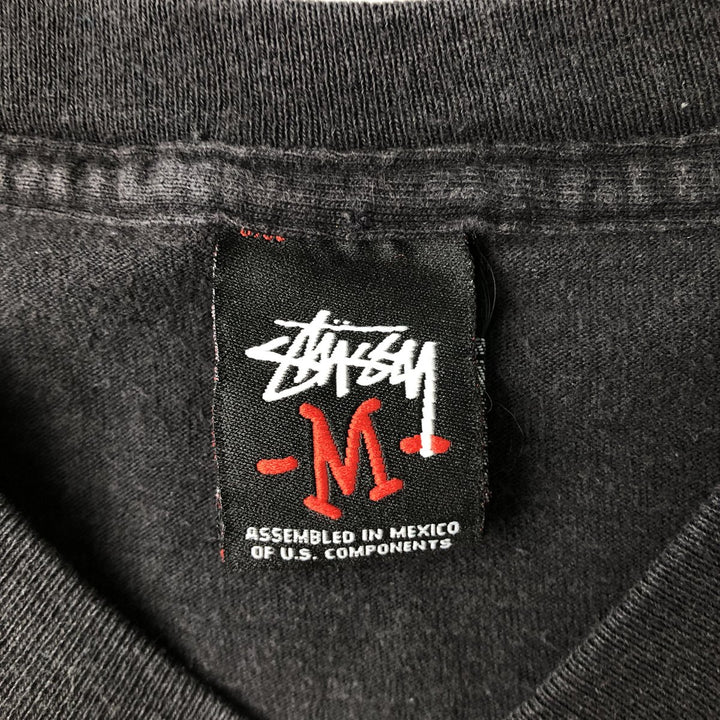 2000s~ Stussy Surf Skate T-shirt, Men's Size Medium cotton black type Vintage Second Hand