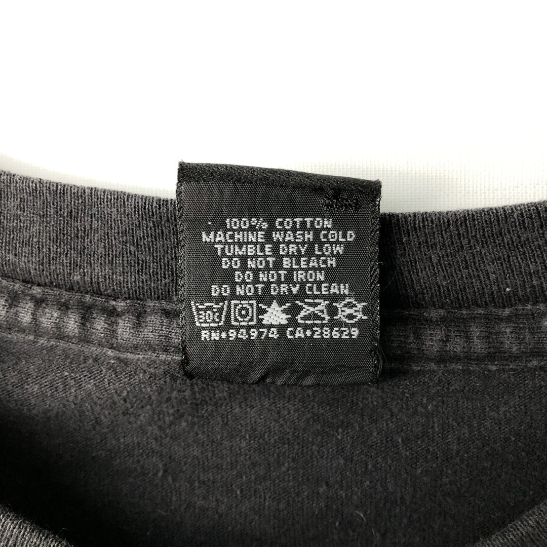 2000s~ Stussy Surf Skate T-shirt, Men's Size Medium cotton black type Vintage Second Hand