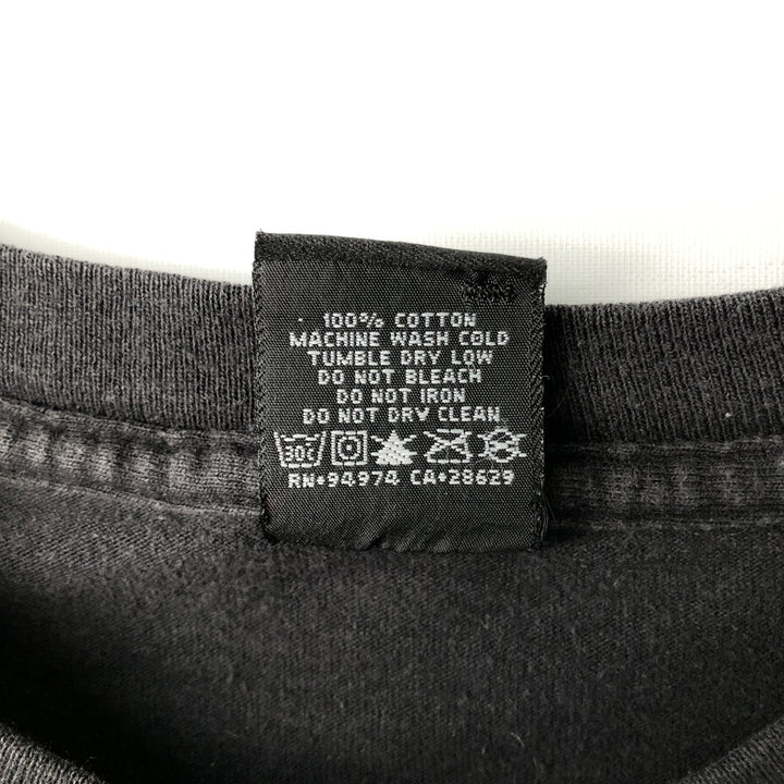2000s~ Stussy Surf Skate T-shirt, Men's Size Medium cotton black type Vintage Second Hand