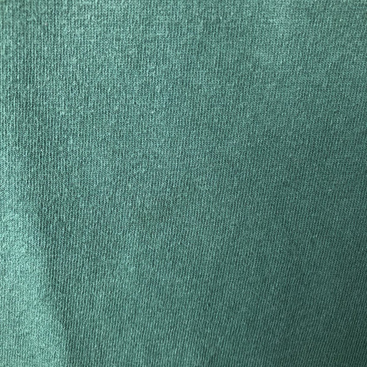 90'S Reebok Henley Logo T-Shirt, Made in USA, Men's Size L, Vintage cotton green type Vintage Second Hand