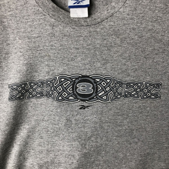 2000s~ Reebok Sports T-Shirt, Made in Canada, Men's Size L cotton gray type Vintage Second Hand