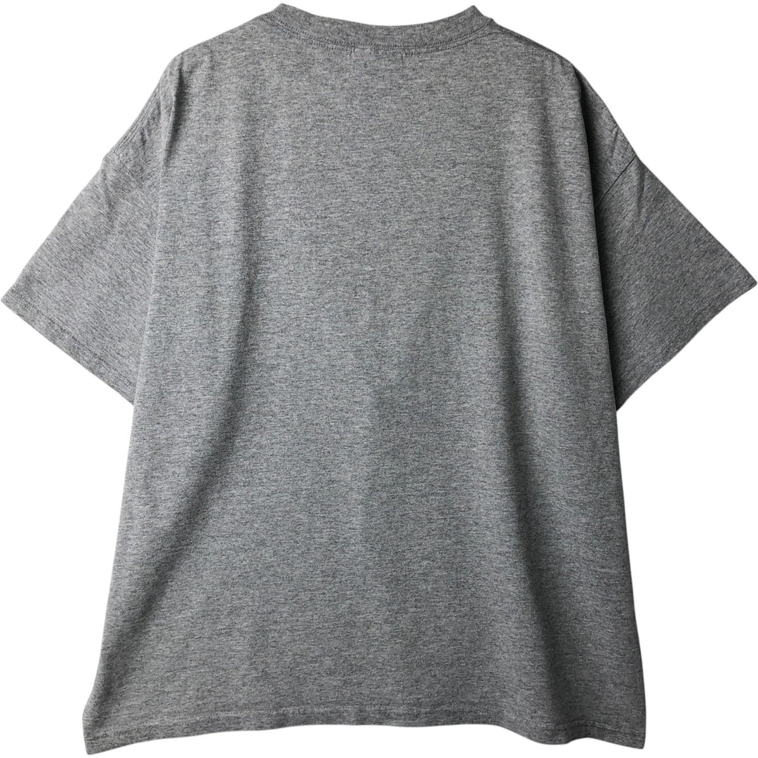 00'S Nike logo print T-shirt, men's XL size cotton gray type Vintage Second Hand