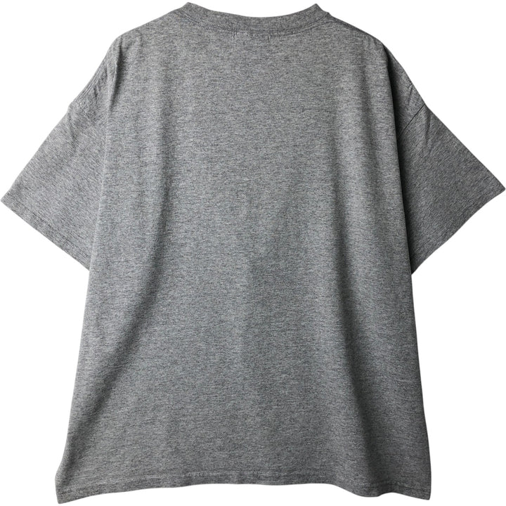 00'S Nike logo print T-shirt, men's XL size cotton gray type Vintage Second Hand